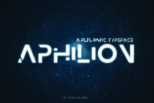 Aphilion: A Futuristic Font for Creative and Professional Expression