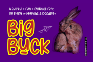 BigBuck: A Playful Font That Adds Personality