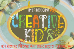 Discover the Charm of Creative Kids: A Playful Font for Every Project