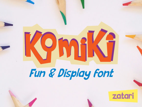Komiki: A Playful Yet Practical Display Font for Creative Professionals