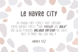 Le Havre City: A Playful Font for Strategic Communication