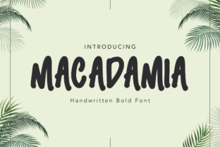 Macadamia: The Sweet, Cool Display Font That Transforms Visual Craftsmanship