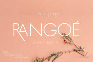 Rangoe: A Modern Typeface for Every Creative Need