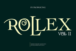Rollex II: A Stylish Font for Modern Designers
