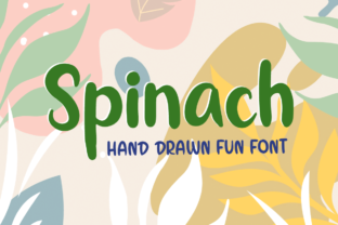 Spinach: A Friendly Display Font for Standout Design Projects