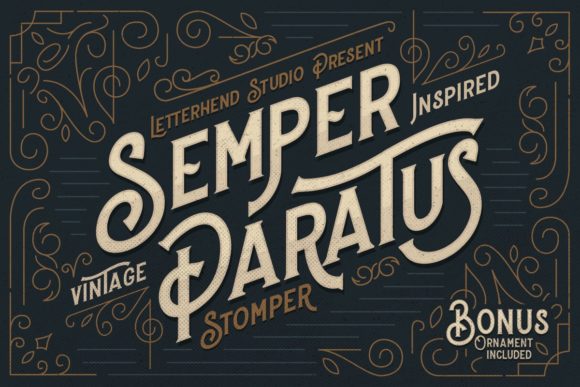Stomper: The Vintage Display Font That Brings Old-School Coolness to Modern Design