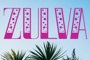 Zulva: A Versatile Display Font for Creative Projects